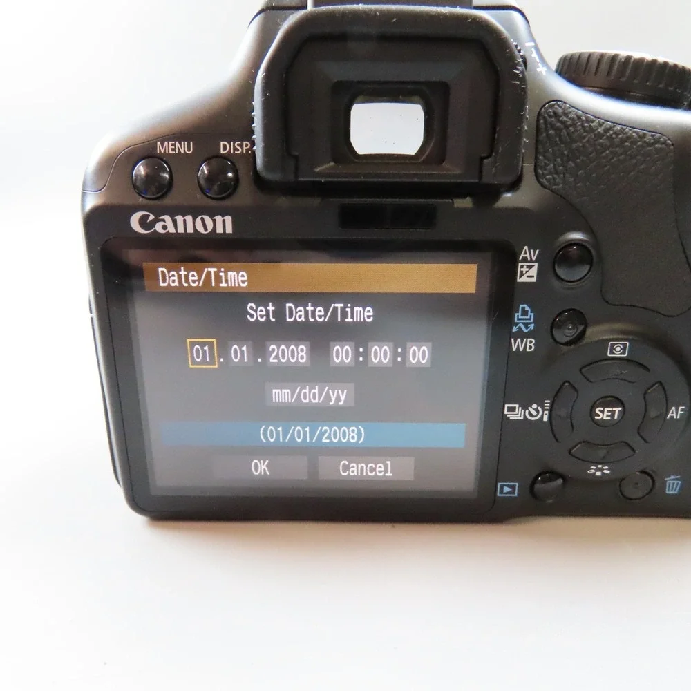 Canon EOS Rebel XSi DS126181 Digital SLR DSLR Camera Body ONLY TESTED